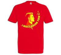 Urban Backwoods I Must Break You Uomo T-Shirt Rosso Taglia M