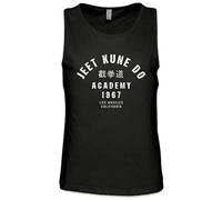Urban Backwoods Jeet Kune Do Academy Men Uomo Canotta Tank Top Vest Nero Taglia M