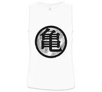 Urban Backwoods Master Goku Men Uomo Canotta Tank Top Vest Bianco Taglia S