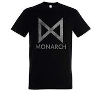 Urban Backwoods Monarch Logo Uomo T-Shirt Nero Taglia L