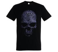 Urban Backwoods Ornament Skull II Uomo T-Shirt Nero Taglia M