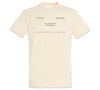 Urban Backwoods Patrick Bateman Card Uomo T-Shirt Beige Taglia M