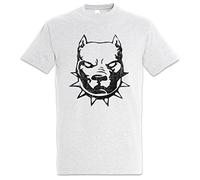 Urban Backwoods Pitbull Uomo T-Shirt Grigio Taglia M