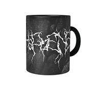 Urban Backwoods Shit Happens Blackmetal Typo Tazza Da Caffè Con Scritta