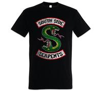 Urban Backwoods South Side Serpents Uomo T-Shirt Nero Taglia L