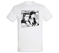 Urban Backwoods Stranger Youth Uomo T-Shirt Bianco Taglia M