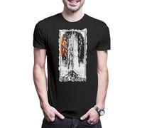 Urban Backwoods Tarot B The Tower - Maglietta da uomo, Nero , 3XL/5XL