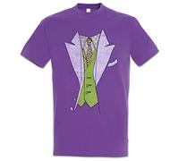 Urban Backwoods The Joker Suit Uomo T-Shirt Viola Taglia L