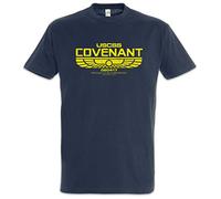 Urban Backwoods USCSS Covenant II Uomo T-Shirt Blu Taglia M