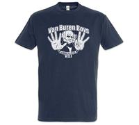 Urban Backwoods Van Buren Boys Uomo T-Shirt Blu Taglia 2XL