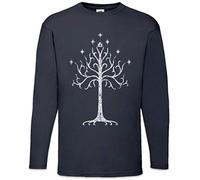 Urban Backwoods Viking Knot And Bracelet T-Shirt a Manica Lunga Long Sleeve Blu Taglia 2XL