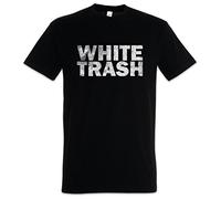 Urban Backwoods White Trash Uomo T-Shirt Nero Taglia L