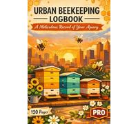 Urban Beekeeping Logbook Pro: Beehive Inspection & Apiary Record Journal: A Meticulous Tracker for Hive Health, Queen Activity, and Honey Production | 120 Pages for Modern & Backyard Beekeepers