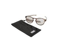 Urban Classics 106 Sunglasses Uc, Occhiali Unisex Adulto, Leo Grigio/Argento, Taglia unica