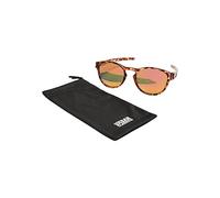 Urban Classics 106 Sunglasses UC, Occhiali Unisex-Adulto, Marrone Leo/Arancio, One Size