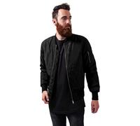 Urban Classics 2-Tone Bomber Jacket, Nero (Blk/Blk), S Uomo