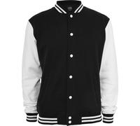 Urban Classics 2-tone College Felpa Uomo Giacca Università Giacca Sportiva Pile