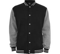 Urban Classics 2-tone College Felpa Uomo Giacca Università Giacca Sportiva Pile