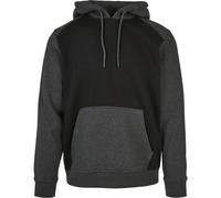 Urban Classics 2-Tone Finto Raglan Felpa Pullover Sweadshirt con Cappuccio