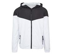 Urban Classics Giacca 2-Tone Tech Windrunner Uomo Multicolore (Black/White) L