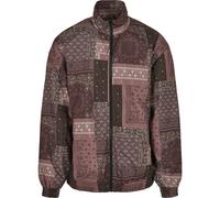 Urban Classics 90´S Tracciare Giacca Retrò Motivo Loose Fit Bandana Uomo