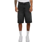 Urban Classics 90's Heavy Denim Shorts Pantaloncini, Black Washed, 44 Uomo