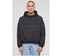 Urban Classics 90's Pull Over Jacket Black Taglia: L | Felpe con cappuccio Outlet | Uomo | Nero