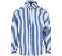 Urban Classics a Strisce Estate Maglietta Uomo Camicia Estiva Maniche Lunghe