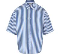 Urban Classics a Strisce Manica Corta Estate Maglietta Uomo Camicia Estiva Righe