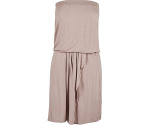 Urban Classics Abito da donna Abito corto a fascia in viscosa Duskrose M Rosa