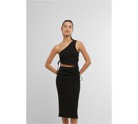 Urban Classics Abito da donna Abito da donna tagliato Jersey Abito TB7706 XL Nero