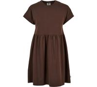 Urban Classics Abito da donna biologico con mantovana impero 4XL Marrone
