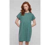 Urban Classics Abito da donna biologico con mantovana impero L Verde