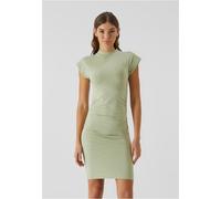 Urban Classics Abito da donna, corto Donna Short Cotton Jersey Dress TB7179 S Beige