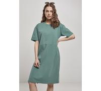 Urban Classics Abito da donna Donna Oversized Slit Tee Abito Paleleaf M Verde