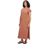 Urban Classics Abito da Donna Lungo Allungato, Terracotta, S