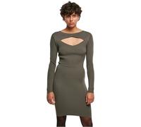 Urban Classics Abito da Donna, Verde (Olive), M