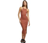 Urban Classics Abito Midi In Maglia A Coste Con Schiena Incrociata Elegante