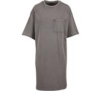 Urban Classics Abito T-Shirt In Jersey Lavato Per Donne Con Taschino Casual