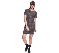 Urban Classics Abito Tee Camo Per Donne Camouflage In Jersey Singolo Lungo