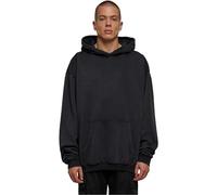 Urban Classics Acid Washed Hoody Felpa con Cappuccio, Black, S Uomo