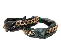 Urban Classics Alice Nastro With Chain 2-Pack Cerchietto Capelli Haaraccessoires