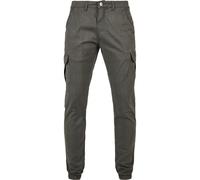 Urban Classics AOP Glencheck Cargo Jog Pants Grigio scuro L Grigio