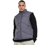 Urban Classics Arrow Puffer Vest Gilet, Darkshadow, S Uomo