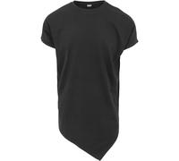 Urban Classics Asimmetrica Long Tee Maglia Top T Shirt Tagliente Uomo