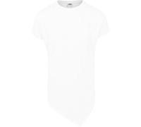 Urban Classics Asymetric Long Tee, Maglietta a Maniche Corte Uomo, Bianco (White 220), XL