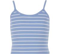 Urban Classics Bambine Top basic a righe UCK7457 110/116 Blu