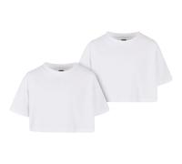 Urban Classics Bambini Ragazze Breve Kimono Té 2-Pack Ragazze Cotone Nuovo