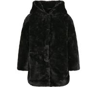 Urban Classics Bambini Ragazze con Cappuccio Teddy Cappotto Similpelliccia