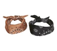 Urban Classics Bandana In Satin 2-Pack Sciarpa Telo Cappello Moda 56x56